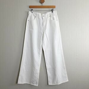 Madewell Petite Superwide-Leg Jeans Airy Denim 100% Cotton 90s Baggy 29P NWT